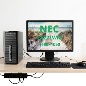 كمبيوتر تاور HP Prodesk 400 G2 شاشة 22 بوصة NEC بسماعات داخلية