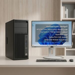 جهاز كمبيوتر hp Z240 Cor i7 جيل سابع