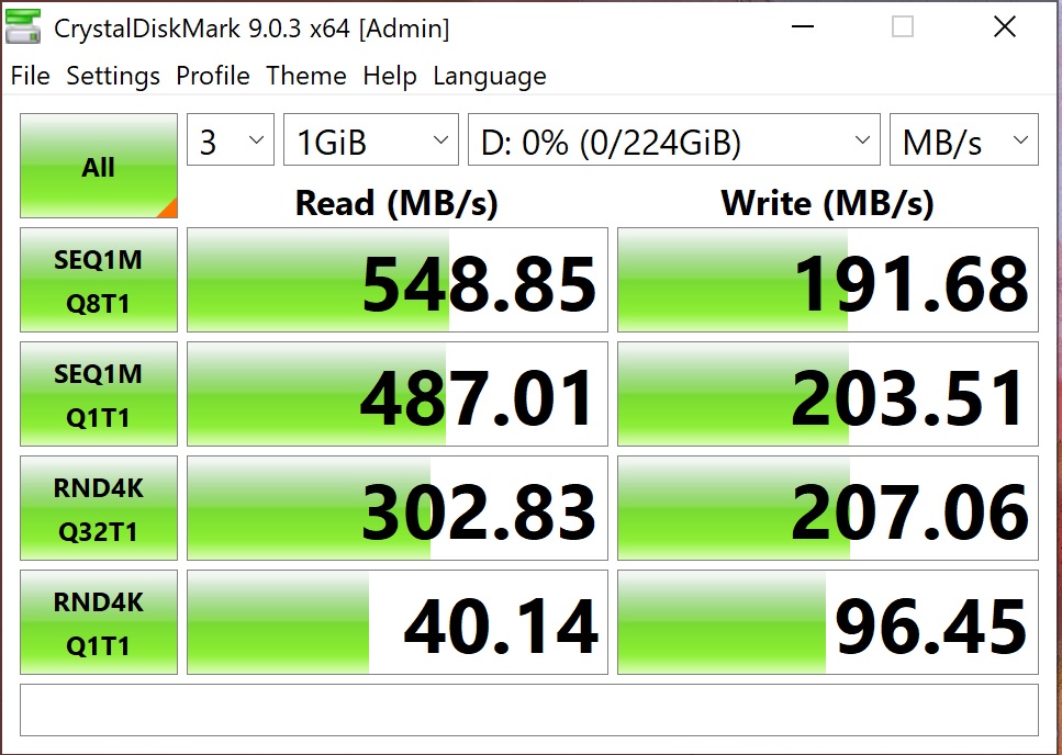 هارد كيوكسيا اس اس دي 240 جيجا كسر زيرو موديل KIOXIA EXCERIA SATA SSD استيراد - صحة 100% - الصورة 3